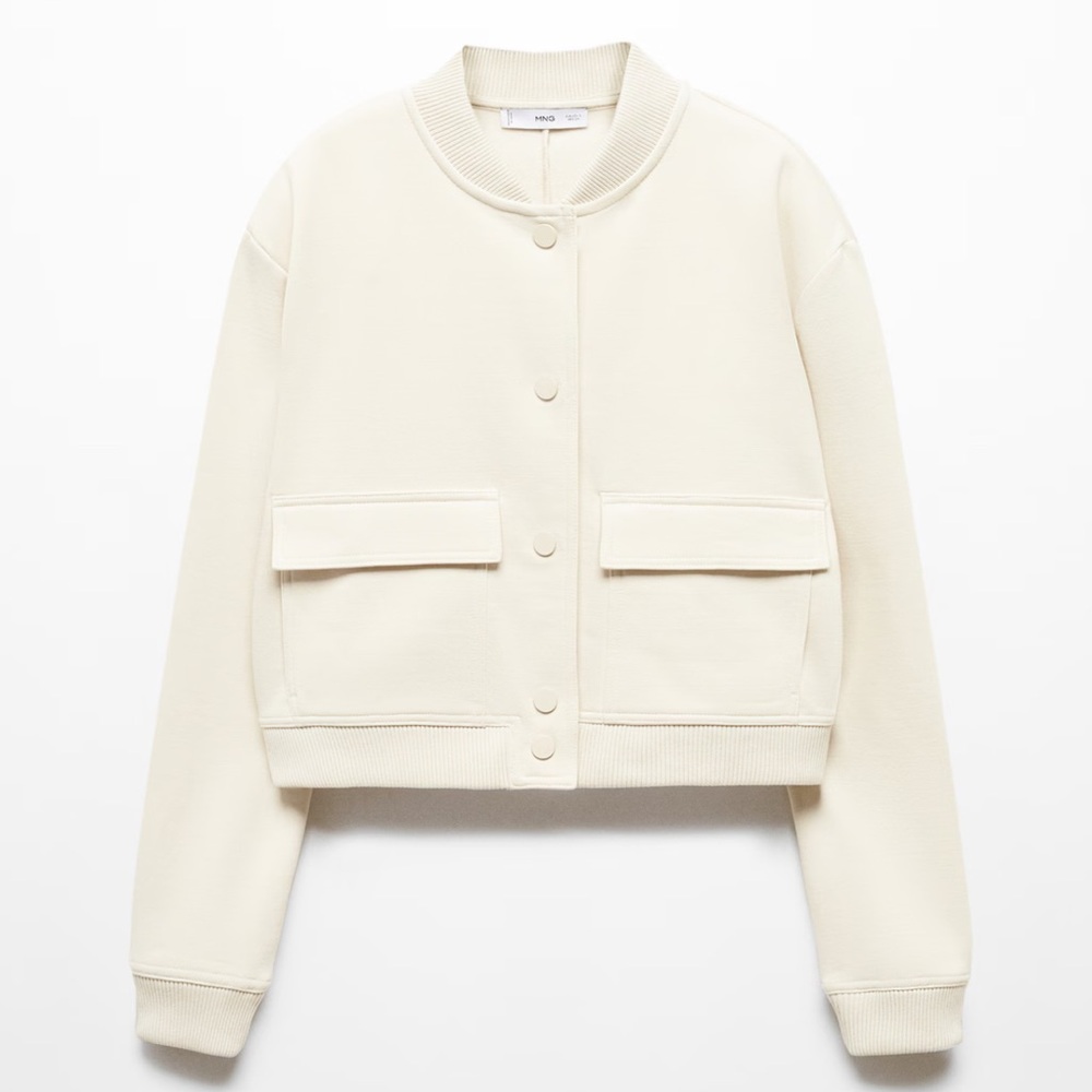 Mango Women's Cream Jacket